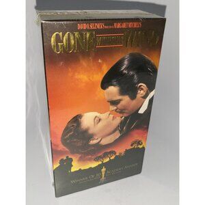 Gone With the Wind (VHS, 1998) 2 VHS Tapes Set - Brand New, Sealed!